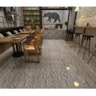 Self adhesive floor tile pvc material wood texture 3d vinyl plank flooring